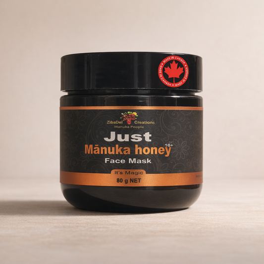 Manuka People face mask with 80% Raw Manuka Honey16+, nourishing skincare facial mask