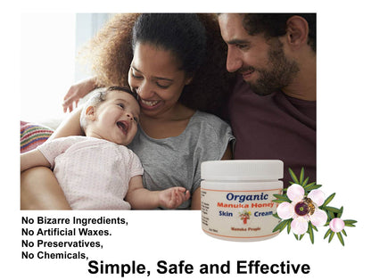 Raw Manuka Honey 16+ Skin Cream For Sensitive Dry Skin